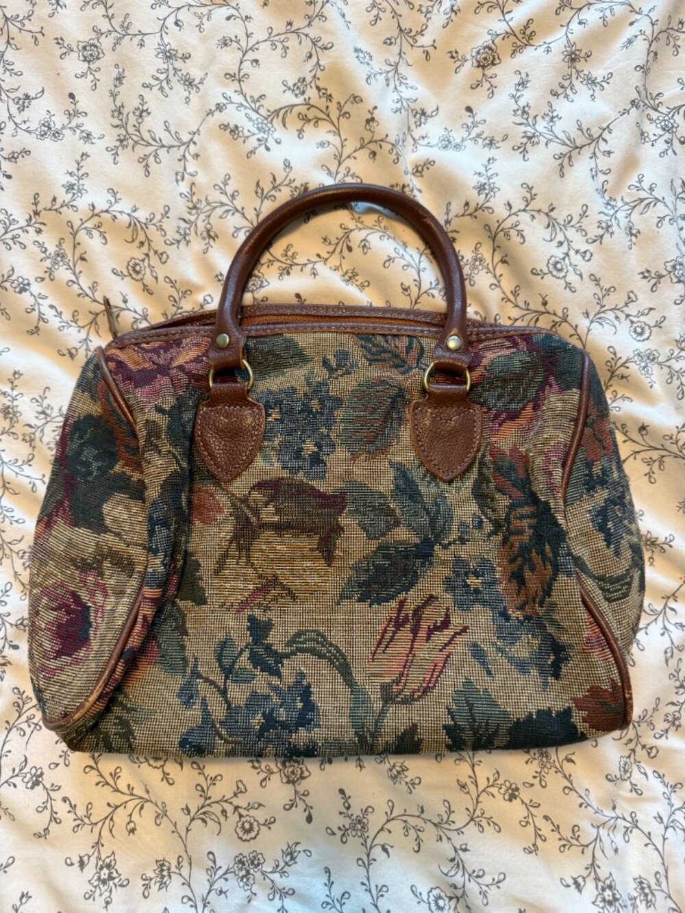 Vintage Carpet Hand Bag - Picture 3 of 3